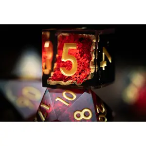 Inferno's Heart Dice Set