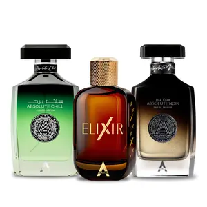 Atralia Absolute Chill, Noir, Elxir each  100ml EDP Spray