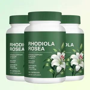 Rhodiola extract, used to relieve stress, enhance energy, and concentrate natural adaptogens [50omg]