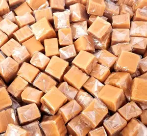 Caramel Cubes Candy - 2 Pound Bulk Pack (About 150 Count) - Individually Wrapped