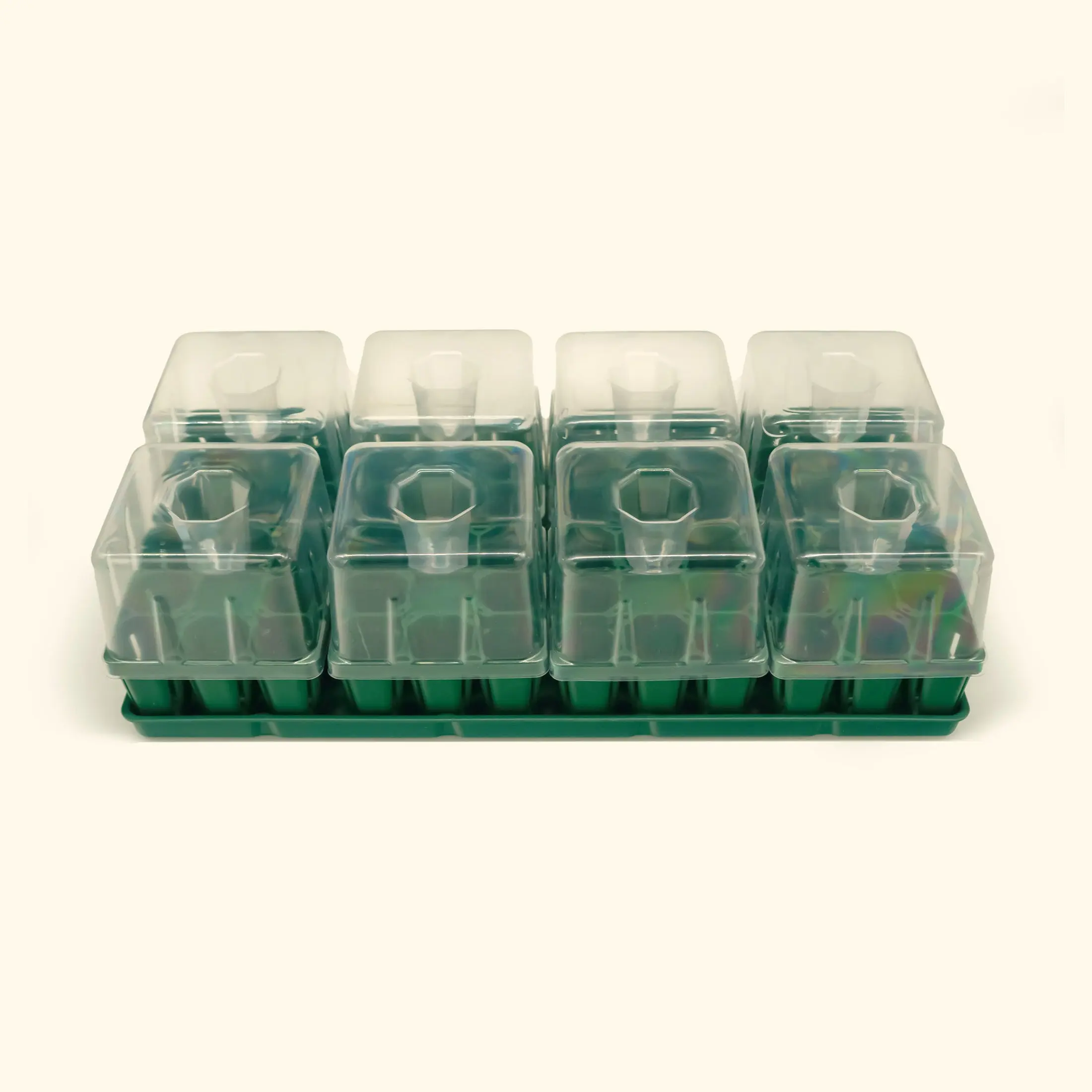 Vego Garden Jumbo Seed Starting Bundle Deals, 10x20 Durable Easy Grow Growing Kit with Drip-Irrigation Lids, Cultivation Equipment for DIY Gardening, Greenhouse Germination & Seedling Propagation