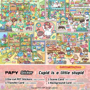 3D Scene Stickers Multi-Layered Including a Tweezes DIY for Girls 2026 Gift