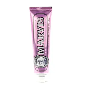Marvis Sensitive Gums Mint Toothpaste 2.5 Oz - Gentle Oral Care for Sensitive Gums with Fluoride & Mint Extract - Effective Cleaning & Long-Lasting Freshness
