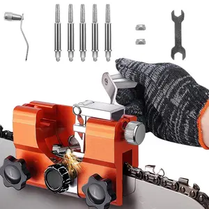 Portable Manual Chain Saw Sharpener, High Precision Chain Saw Sharpening Tool, Household Chain Saw Sharpening Tool, Outdoor Chain Saw Maintenance Accessories, Heavy Duty, Cutting