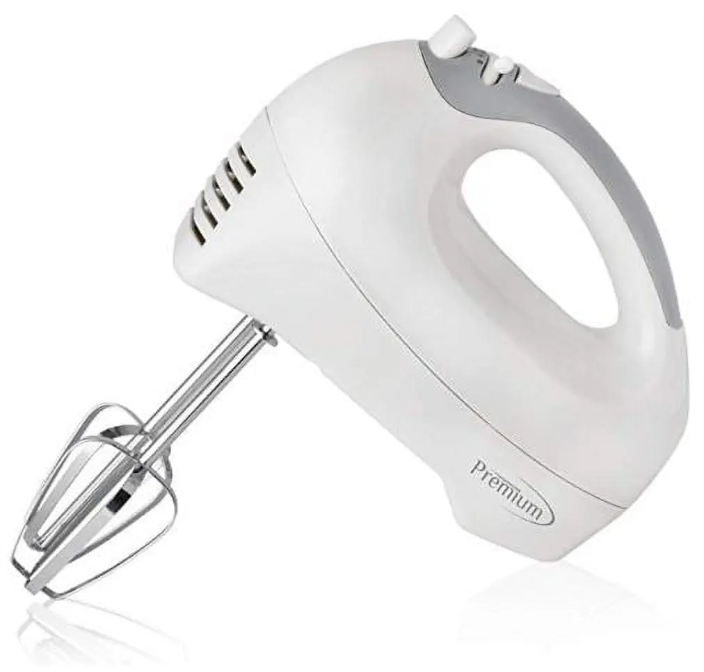 212 MAIN Precision Handheld Whisk Mixer, 5-Speed Kitchen Appliance - Blender Mixer Handheld for Household Baking Tasks, Easy Storage