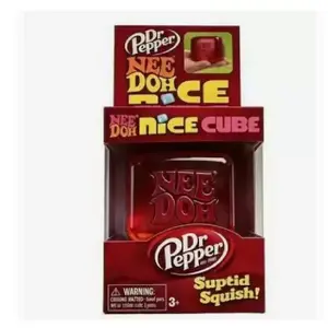 Cute Ice Cube Stress Relief Squishy, Tactile Sensory Fidget for All Ages, Perfect Relaxation Hack for Home, Work & Travel