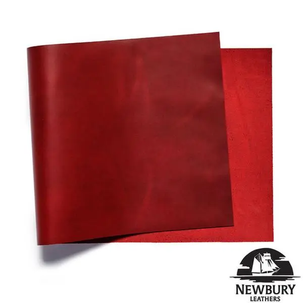 LEUCHTTURM1917 A6 Pocket Leather Notebook Cover Set - Red Balmoral