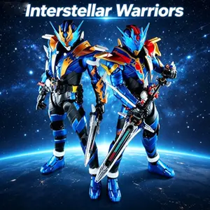 One Piece Kamen Rider Build Figure Set, Cross-Z & Cross-Z Magma Dual Form Collectibles, Collectible Figurines, With Detailed Armor & Weapons