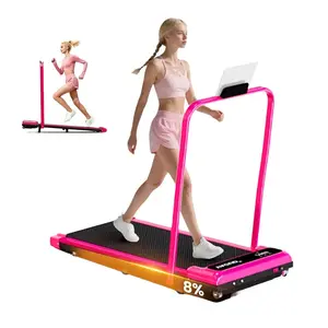 Yagud Incline Treadmill with Handles, 2026 Upgraded Small Treadmills Home, Portable Electric Treadmills for Home 265 lbs Capacity,Walking Pad Treadmill,Lightweight Folding Foldable Walking Pad with LED Display