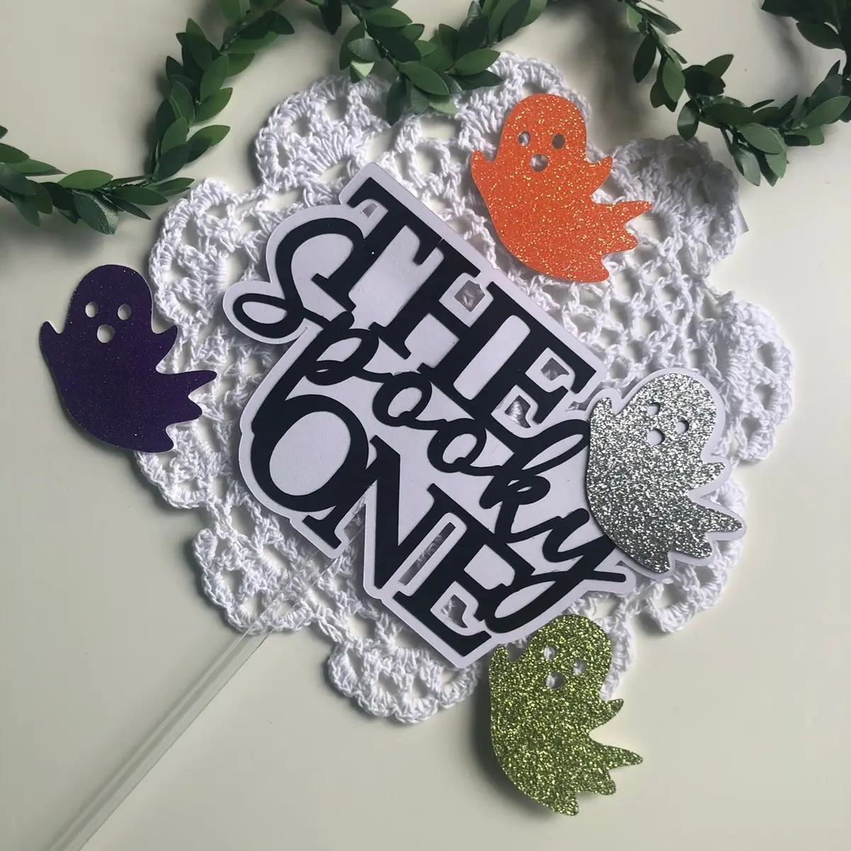 The Spooky One | Halloween Cake topper