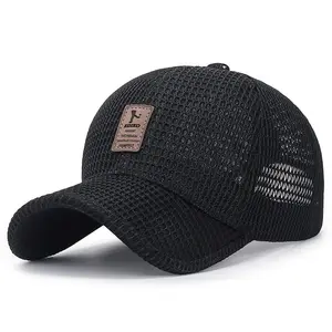 Summer Mesh Quick-Dry Baseball Cap, Breathable Adjustable Sun Hat for Men and Women, Outdoor Sports Cycling Running Ball Game