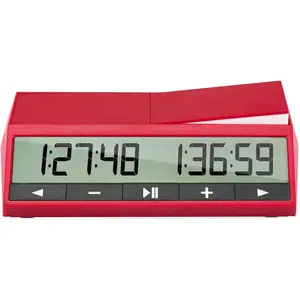 DGT New DGT 2500 Official FIDE Digital Chess Clock/Timer with Super Clear Display & Innovative Flag Bar - JUST Released - Electronic