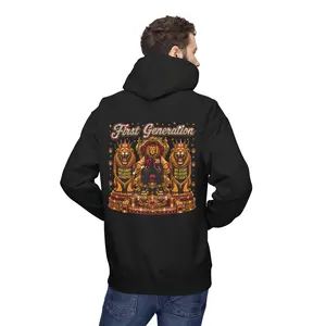 The King Miko Unisex   Hoodie — Class of 2026 | First Generation Graduate