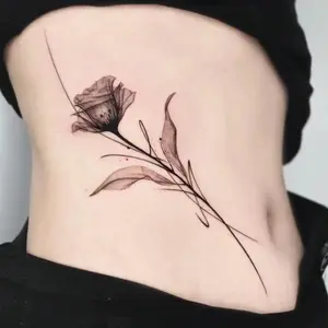 4 herbal tattoo stickers, including 4 floral element styles, last for 7-15 days, waterproof and friction-resistant, the effect is real, suitable for people who are afraid of pain and do not want to get tattoos