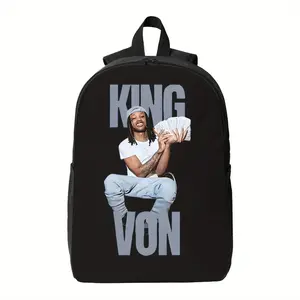 A s Street Style 1 1 2xx backpack for school Fashionable Polyester Printed Backpack Simple and Elegant, for Teenager