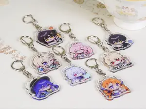 Wuthering Waves Aemeath Sigrika Herssen Acrylic Keychain WUWA Anime Game Charm gift
