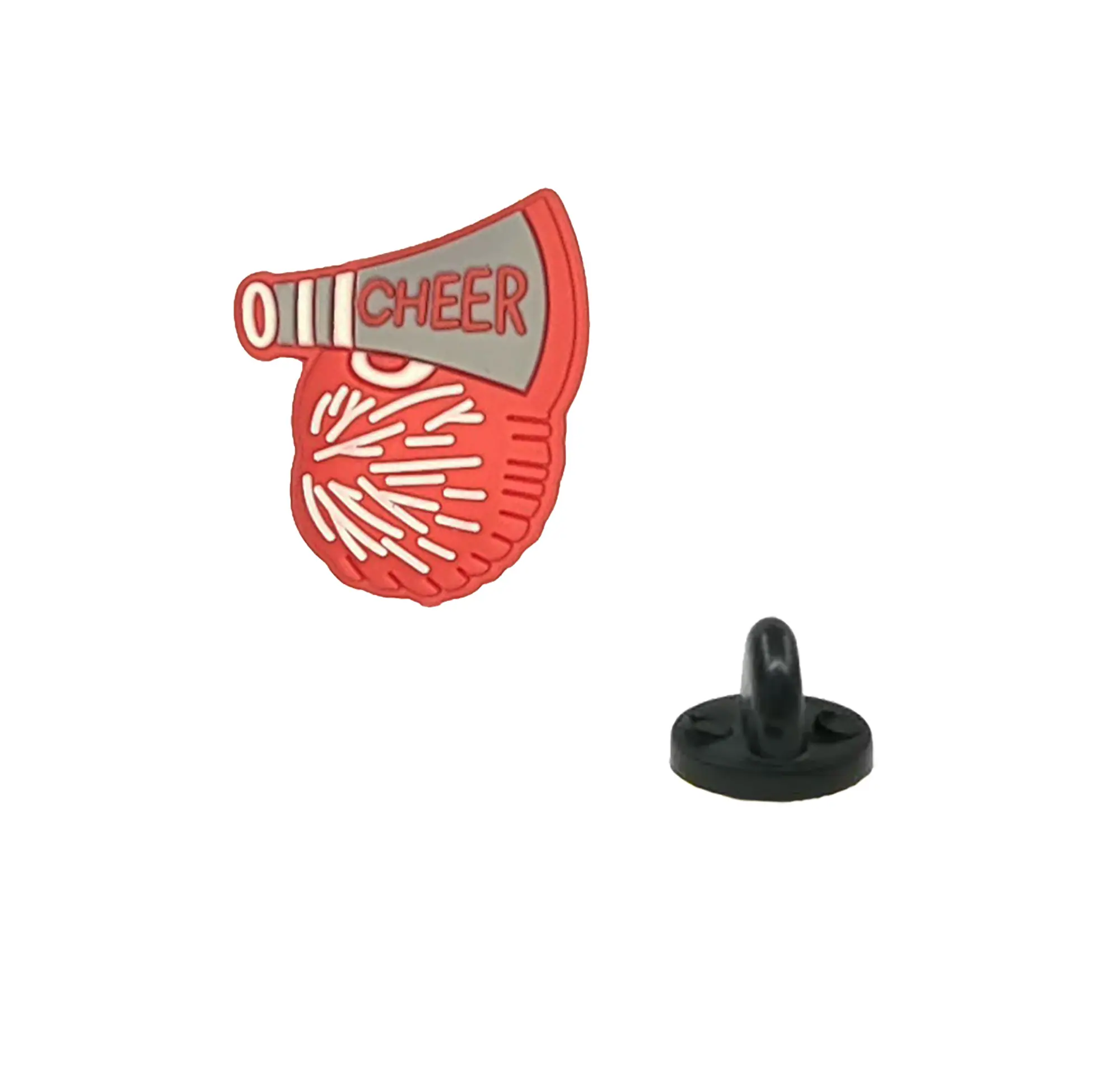 Cheerleader Red Apparel Pin Badge Pin Lapel Pin Yazzle Dazzle