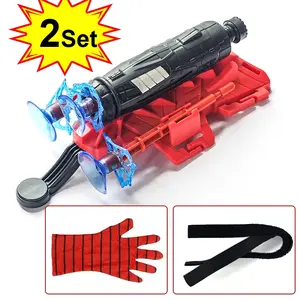Spider Web Launcher Toy Set, Fun Play Experience, Includes Spider Glove Launcher, Interactive Gloves, Perfect Christmas Gift for Young Men and Women, Halloween and Friday Present