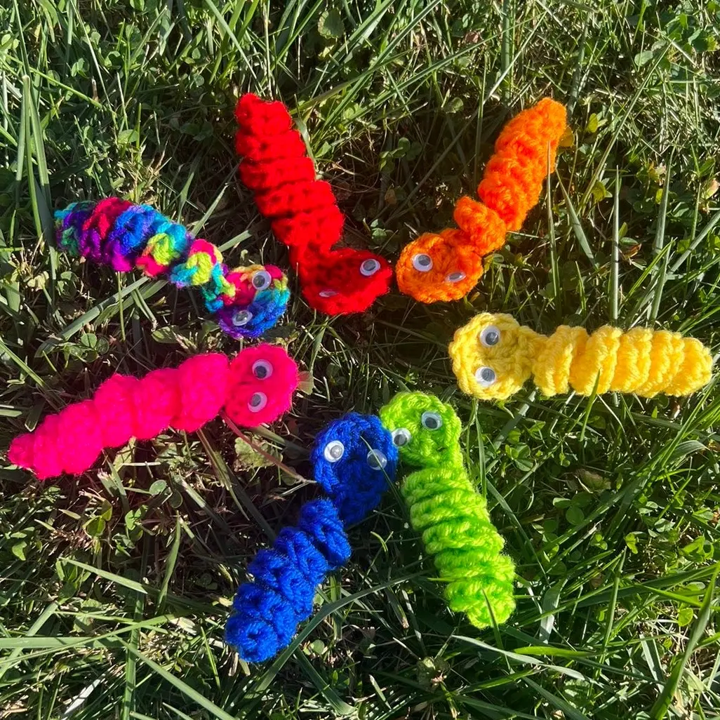 Handmade Worry Worm