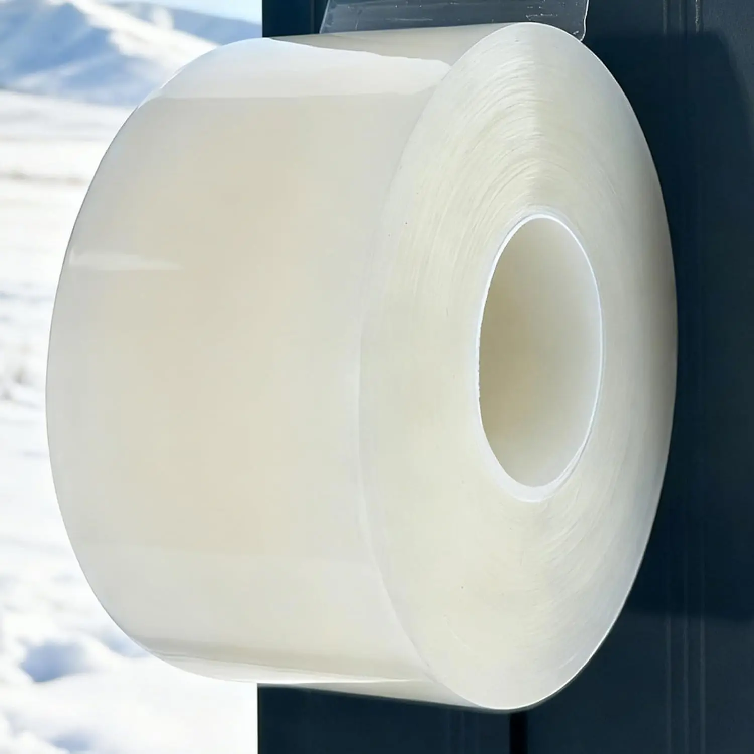 Transparent Window Weather Sealing Tape, 2 Inch x 165 Yards, Window Insulation Air Conditioner Sealing Tape, No Residue, Clear