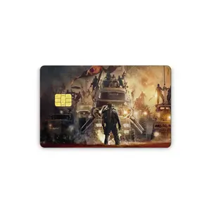Credit Card Vinyl Skins With Easy Pull Tabs Mad-Max
