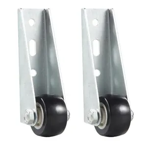 [2PCS] Door drooping universal translation door guide wheel to prevent door bottom falling flat door bottom support wheel translation door pulley casters factory