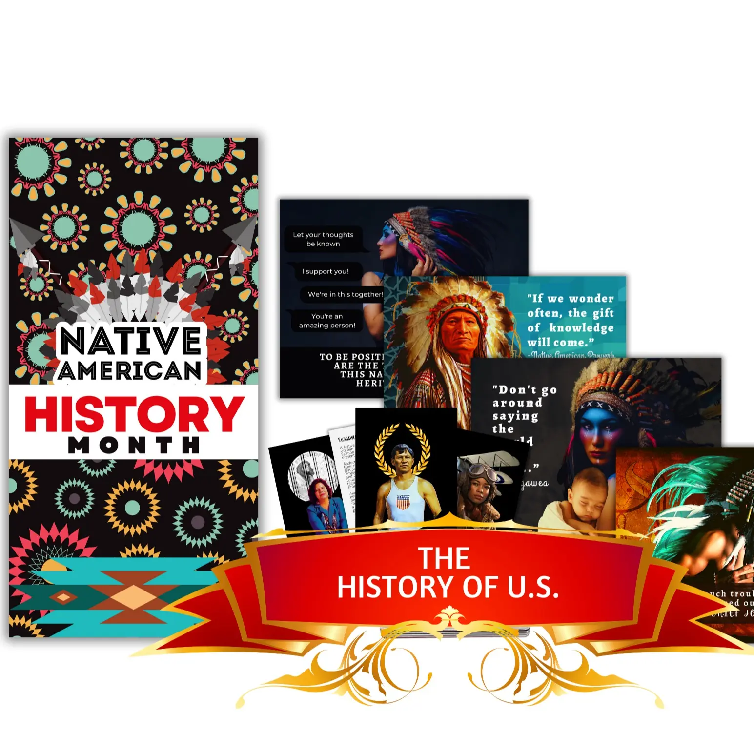 Trivia, Flashcards, Posters & Banner