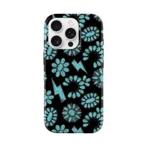 Turquoise Jewelry Western Tough Magnetic Phone Case