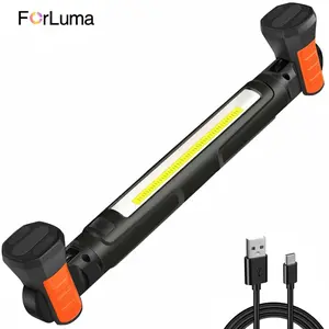 ForLuma Upgraded 3000LM Work Light 1 Pic, 5200mAh Rechargeable Underhood Light with Enhanced Hooks & Silicone-Protected Magnets, Premium Industrial Material, Portable for Car Repair/Garage/Job Site, Perfect Gift for Dad/Hubby/Son