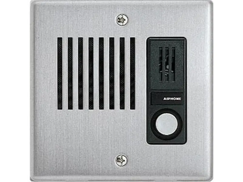 Aiphone LE-DA Stainless Steel Flush Mount Door Station Weather Resistant