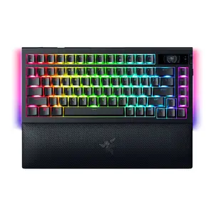 Razer BlackWidow V4 Pro 75% - Hot-swappable Mechanical Gaming Keyboard (Orange Switch)