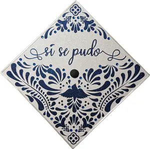 Si Se Pudo Mexican Graduation Cap