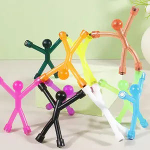 Mini Magnetic Figures | Colorful, Modular, and Fully Poseable | Fun Stress-Relief & Strong-Magnet Wall-Climbing Dolls