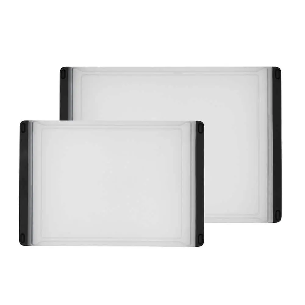 Good Grips 2-Piece White Polypropylene Cutting Board Set