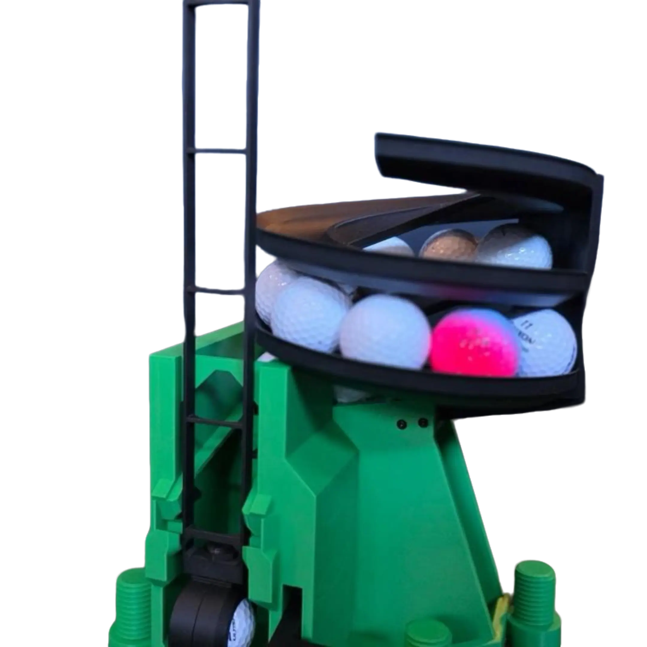 Golf ball dispenser - Holds 24 balls - you pick the colors Golf Accessories Golf Bag