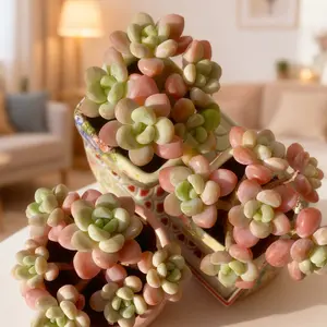 Graptosedum Miul   Multi-Head Live Succulent – Full, Clustered Plant | Easy Care & Perfect for Home Decor