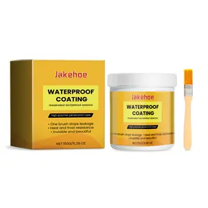 2PCS Jakehoe Transparent Waterproof Glue Waterproof Paint Glue Tile Wall Tile Leak Repair Material Transparent Glue463214