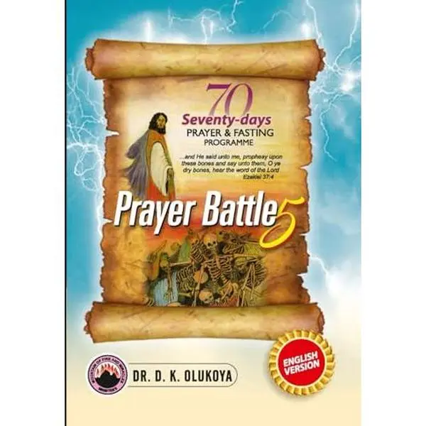 USED Book - 70 Seventy Days Prayer and Fasting Programme 2024 Edition: Prayer Battle by Dr. D. K. Olukoya (Paperback) - english