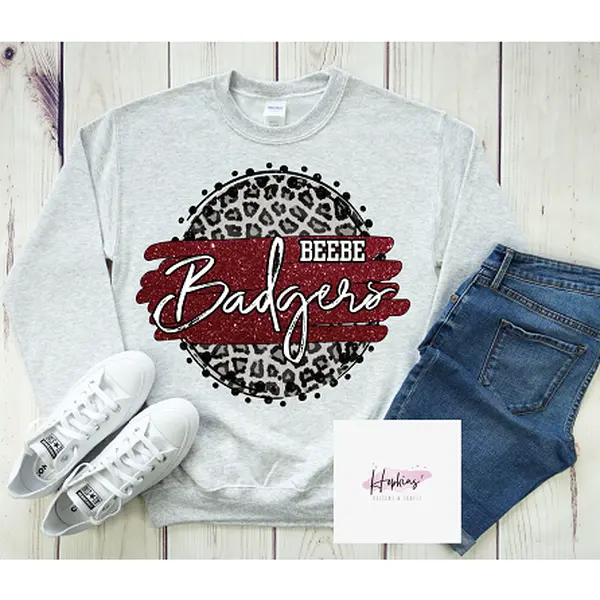 Beebe Badgers Mascot Shirt