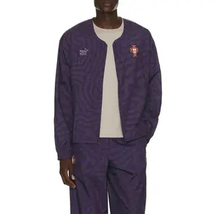 Puma Select x FPF x Salehe Bembury King Track Jacket in Deep Plum