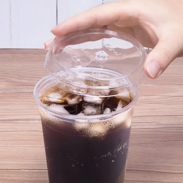 [1,000 ct] 32 oz Strawless Sipper Lids | PET | 107 mm