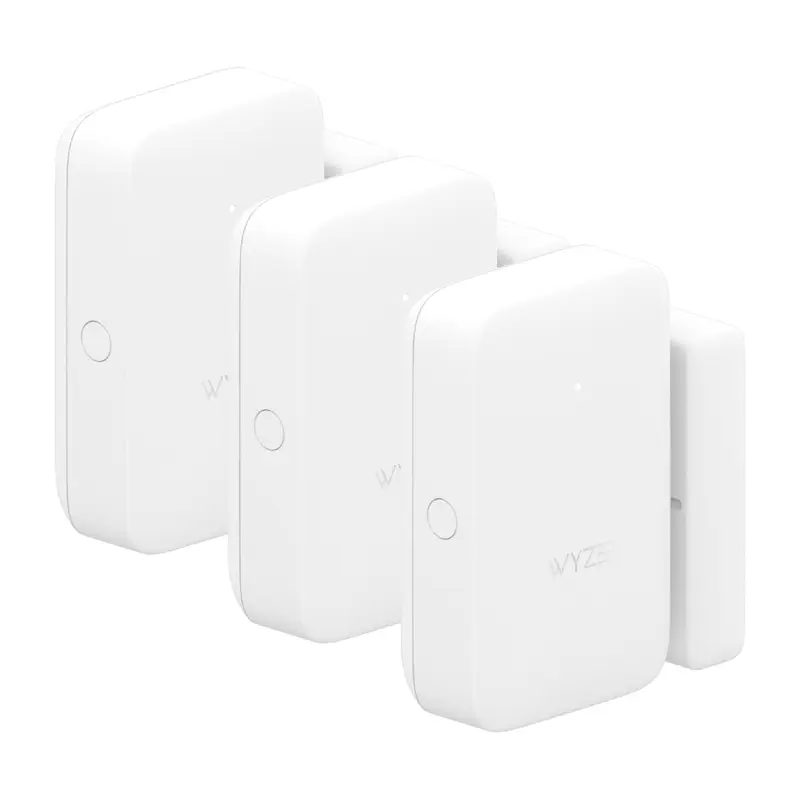 3-Pack of Additional Wyze Sense Entry Sensors for Wyze Home Monitoring (Sense Hub Required) — Open/Closed Sensor for Windows and Doors