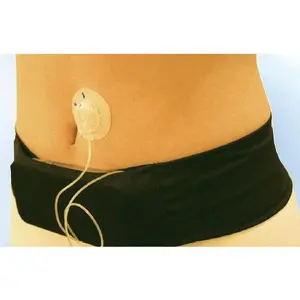 212 MAIN MEDICOOL M-BELT-M Medium Insulin Pump Carrying Belt - Flat Lycra Fabric Waistband with Snug Fit & Storage Pouches for Fitness Weight Training