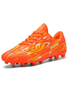 Men's and Women's Football Shoes, Ag Studs, Anti-Slip Durable Design, Professional Match Use, Breathable Adult Soccer Cleats