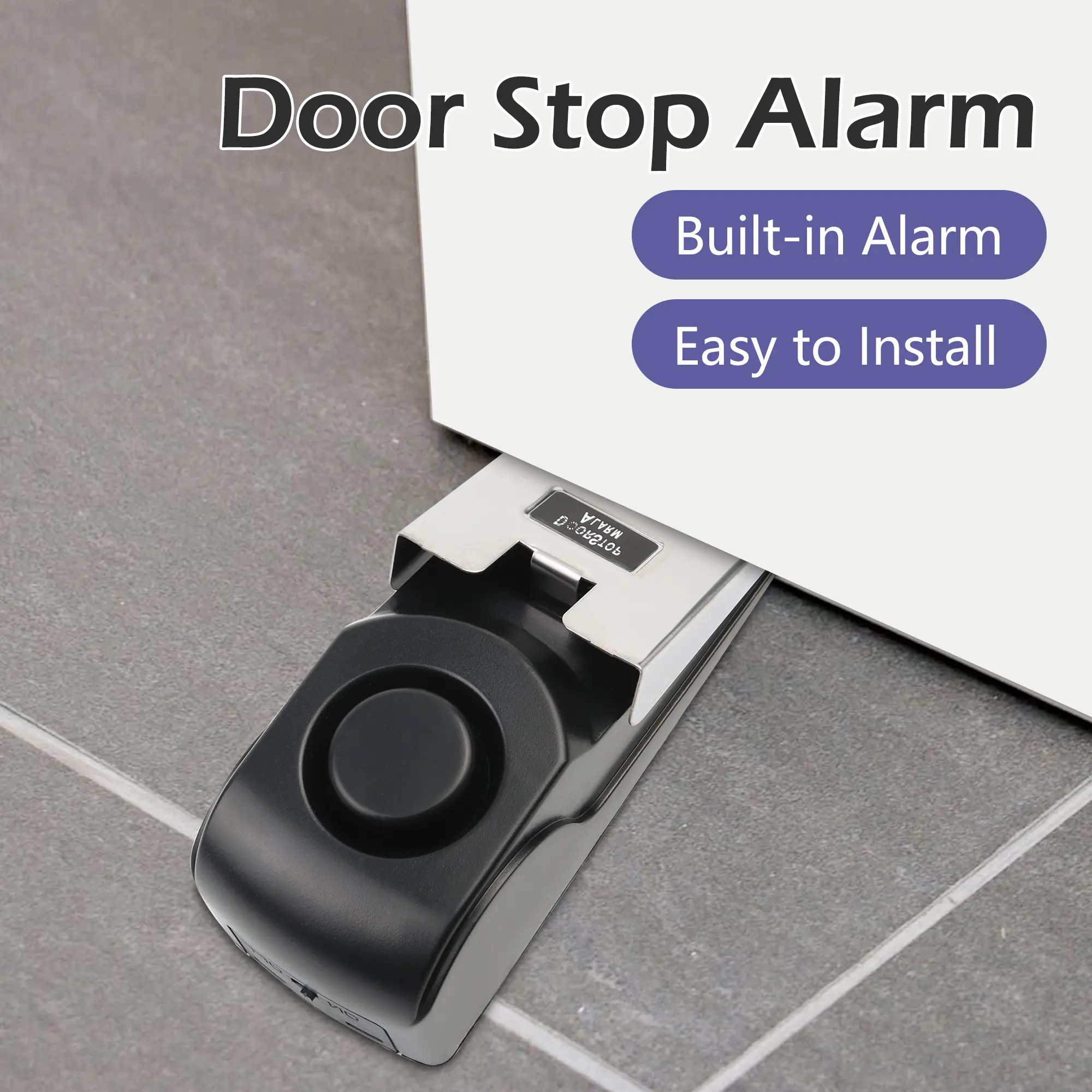 1-Pack Portable Door Alarm Sensor - Home Security System, Anti-Theft Device with Immediate Anomaly Detection for Unusual Activity Deterrence, Alarm System, Anti Theft Alarm