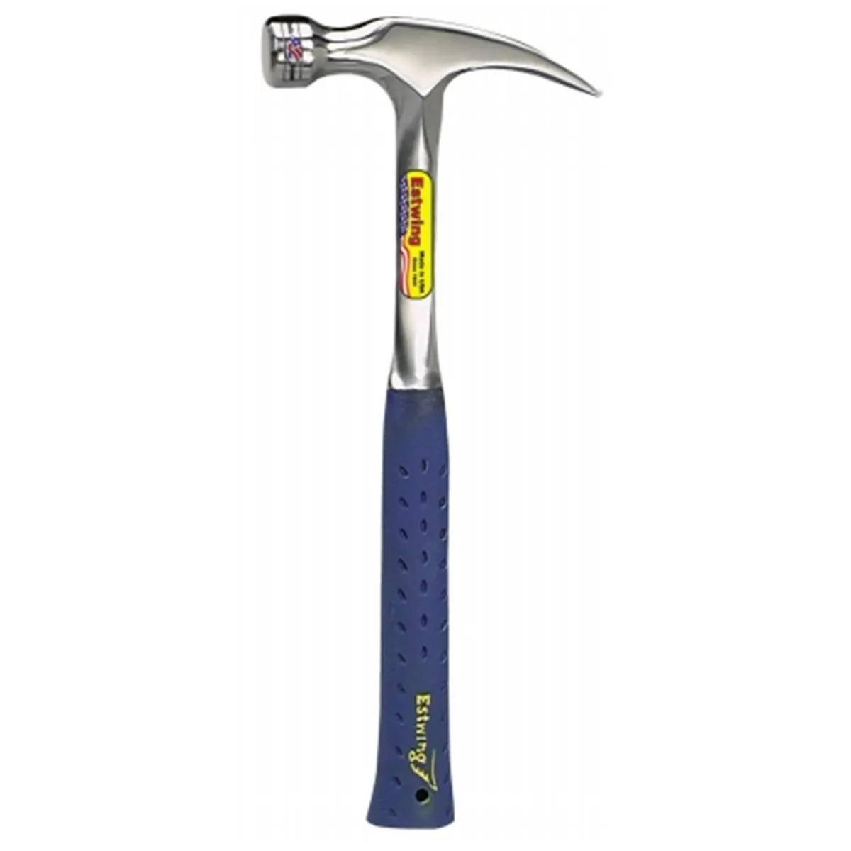 212 MAIN Estwing Mfg Co. 20 Oz 13.50in All Steel Forged Piece Polished Finish Metal Handle Ripping Hammer E3-20S, Hand Tools, Smooth Face