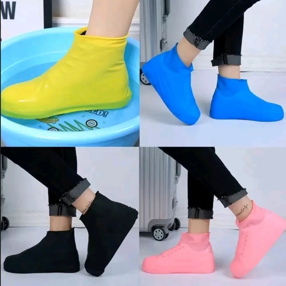 Unisex Reusable Silicone Shoe Protectors – Anti-Slip Waterproof Covers for Sneakers, Boots & Dress Shoes | Durable & Eco-Friendly