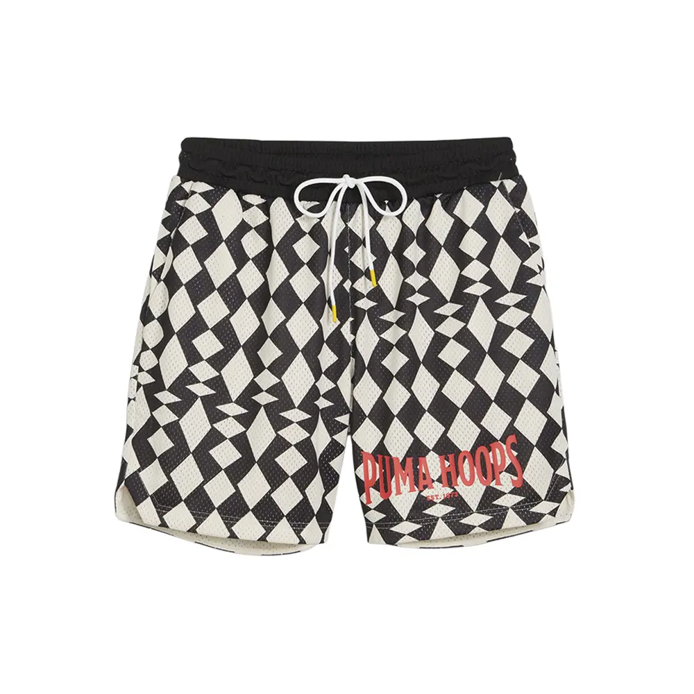 PUMA Mens Joker Athletic Shorts Casual Bottoms Casual - Black, White