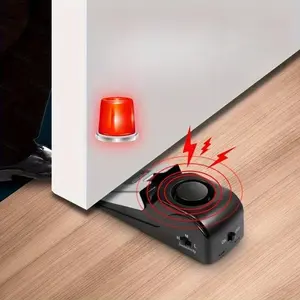 1Pc convenient anti-theft door alarm, Wireless indoor security, suitable for travel, effectively protecting your home and apartment, RV from theft