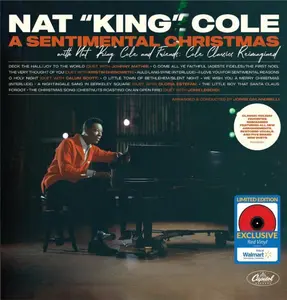 Nat King Cole - A Sentimental Christmas with Nat King Cole and Friends: Cole Classics  Reimagined (Walmart Exclusive)  [VINYL RECORD - LP] Colored Vinyl, Ltd Ed, Red